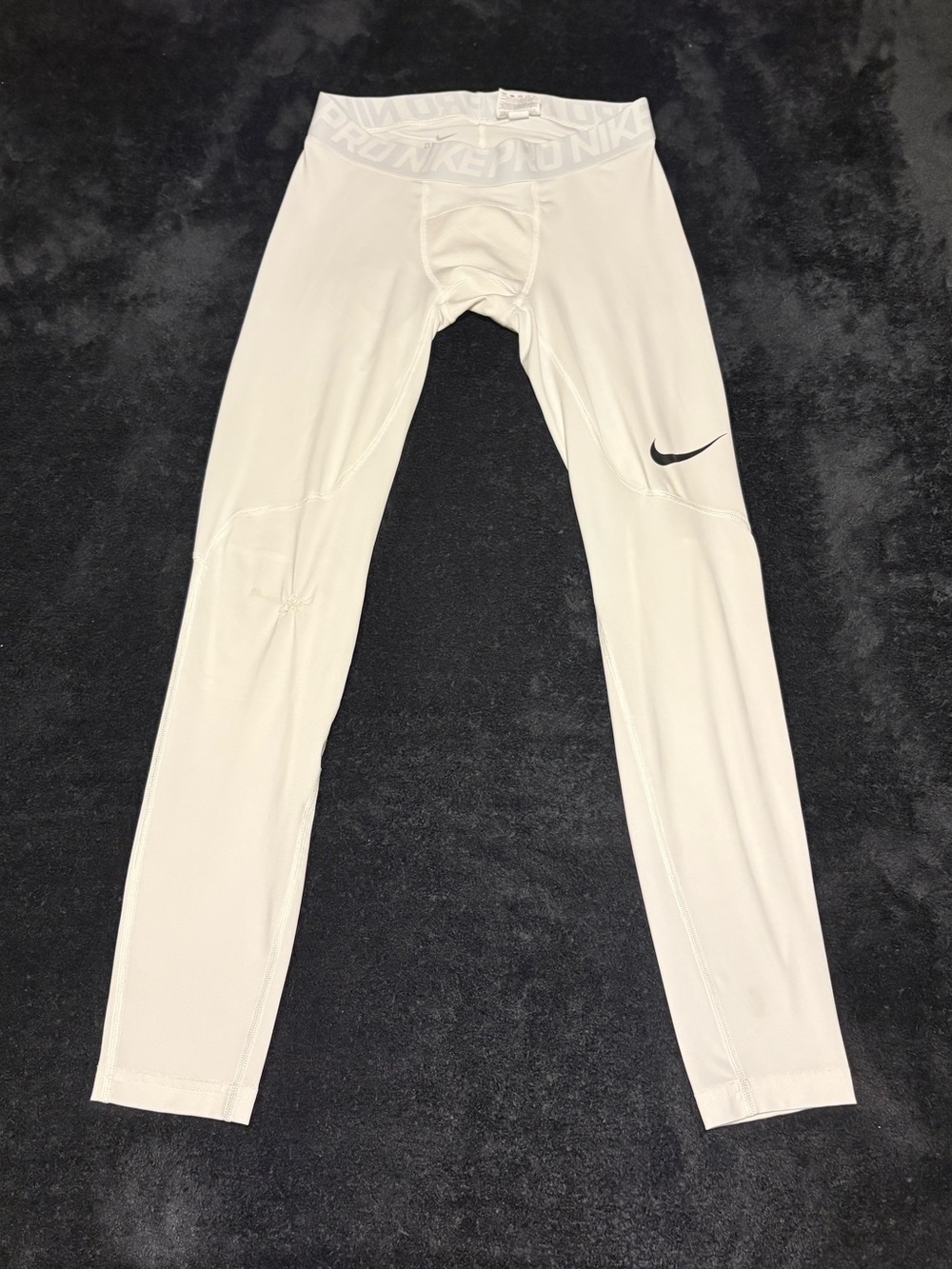 Nike Pro Dri-Fit white compression pants / tights / leggings Size men’s medium